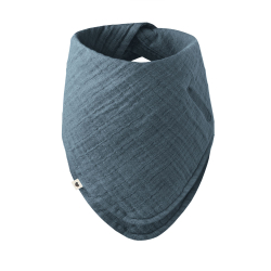 BIBS Bandana muelnov slintik z BIO bavlny Petrol