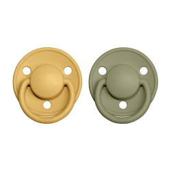 BIBS De Lux cumlky z prrodnho kauuku 2ks  vekos 2