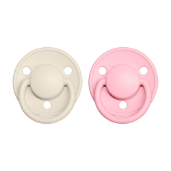 BIBS De Lux cumlky z prrodnho kauuku 2ks  vekos 2