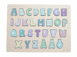 Dreven puzzle  Abeceda (ABC)