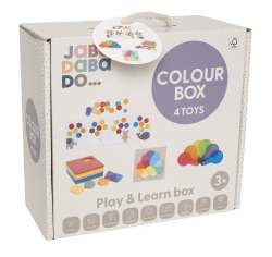 Jabadabado Play & Learn box Farby