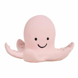 Tikiri Ocean Buddies - hrklka a hryztko z prrodnej gumy chobotnica